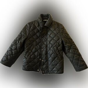 Burberry 2Y Quilted Zip/Snap Jacket - perfect for fall! Smoke/pet free home